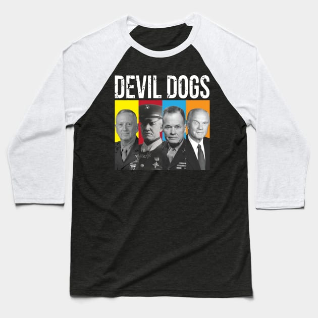 Devil Dogs Baseball T-Shirt by myoungncsu